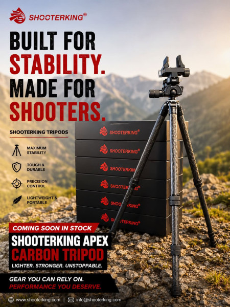 Shooterking Apex Carbon Tripod