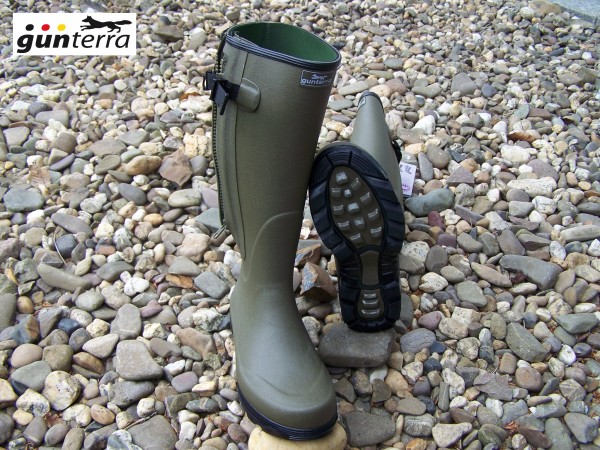 Jagdstiefel aus Naturkautschuk Modell RHONE, 4mm Neopren