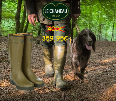 Le Chameau Chasseur Cuir Jagdstiefel mit Lederfutter