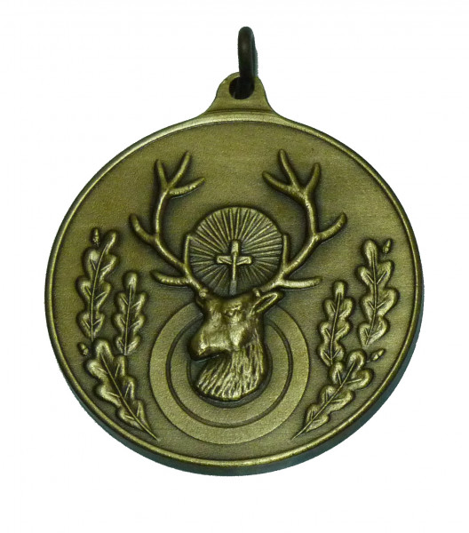 Jagdmedaille Hubertushirsch