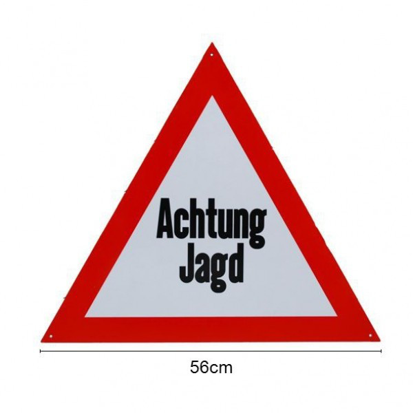 "Achtung Jagd" Aluminiumschild